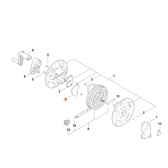 Stihl  Prowadzenie węża RE01 793 1800